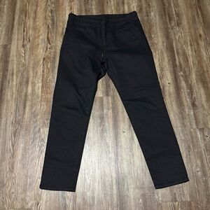 Bevy Flog Black Pull On Pants Women's 29 Drawstring Casual Wear